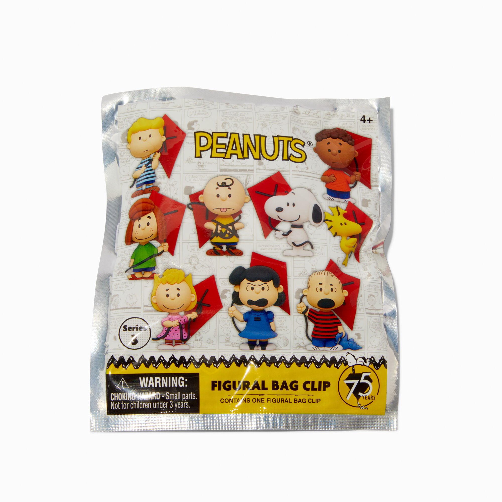 Peanuts™ Series 3 Figural Bag Clip Blind Bag - Styles Vary,