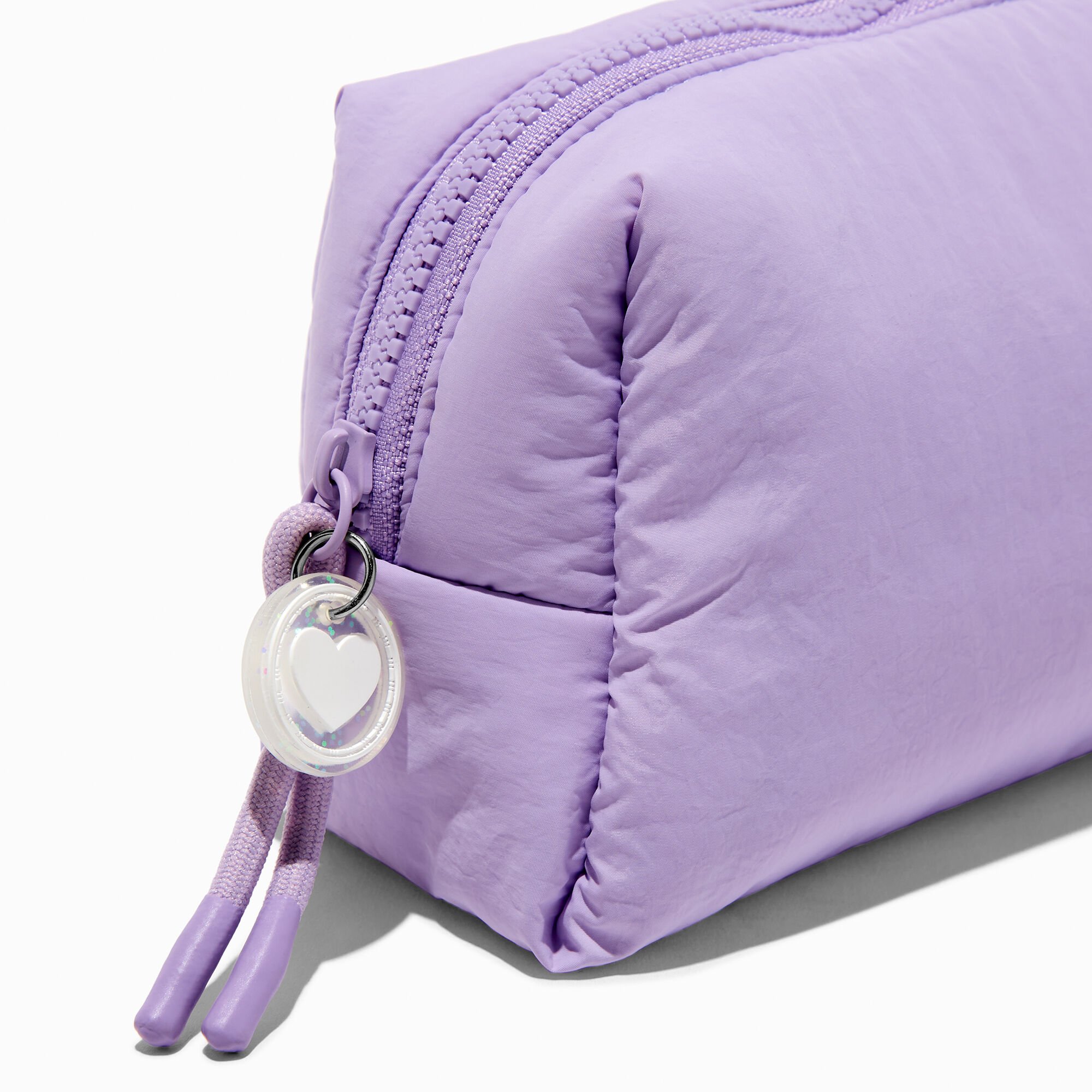 Soft Knotted Purple Makeup Bag,