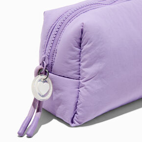 Soft Knotted Purple Makeup Bag,