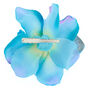 Large Orchid Hair Clip - Blue,