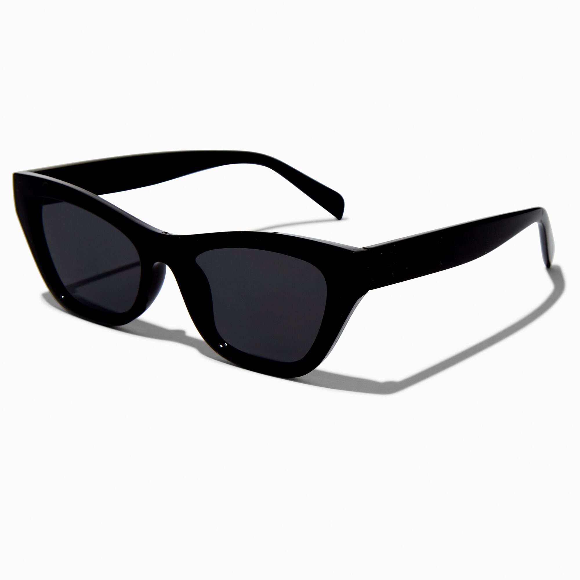 Lunettes de soleil œil de chat noires,