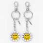 Best Friends Pearl Happy Face Keychains &#40;2 pack&#41;,
