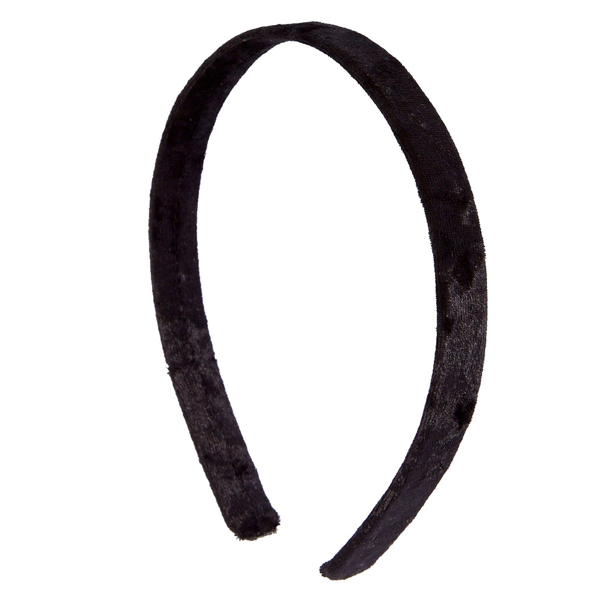 View Claires Velvet Headband Black information