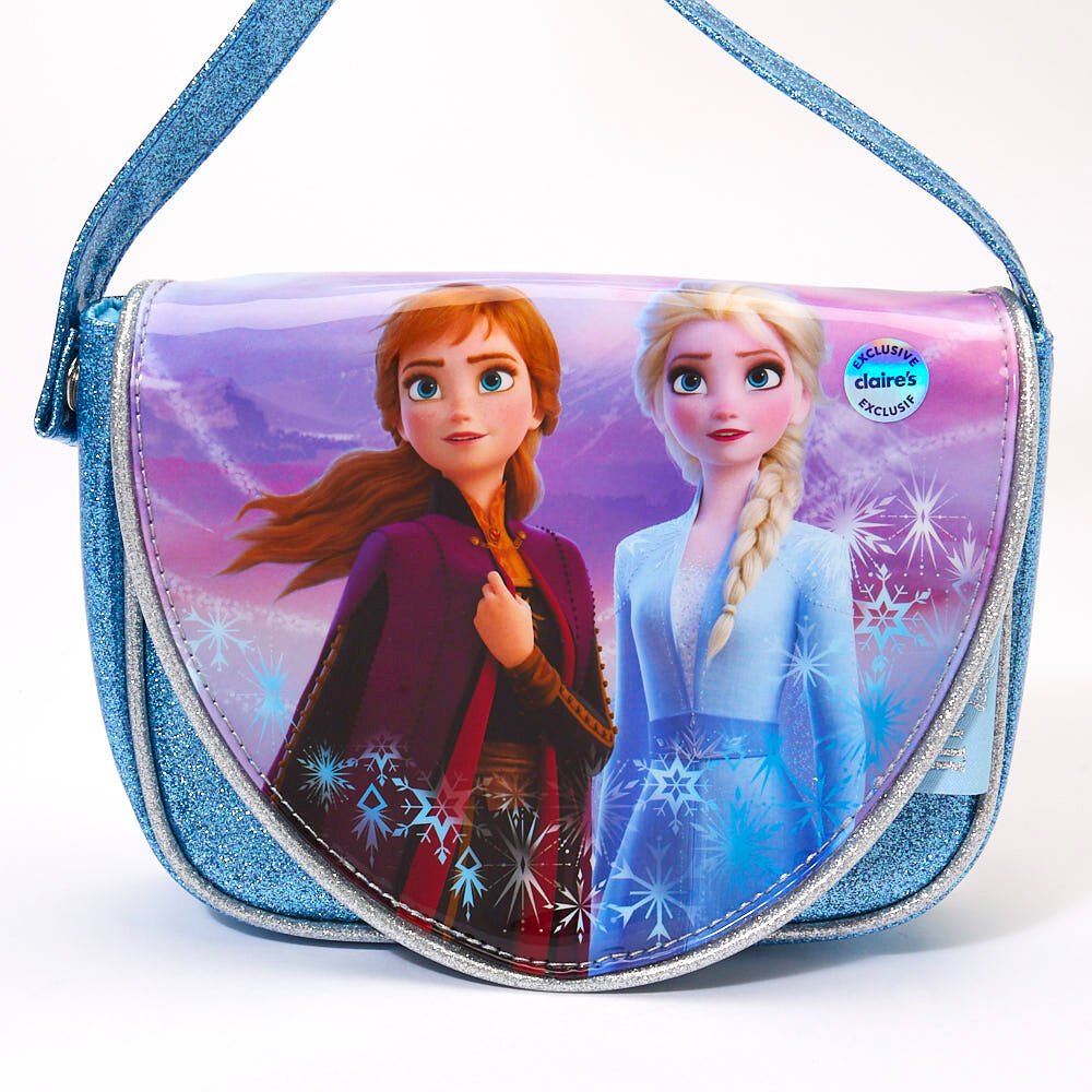 Elsa Trousse /à Crayons Disney/´S la Reine des Neiges II Trousse Sac /à Dos pour Enfants et Pochette; Bleu Clair Violet; Anna