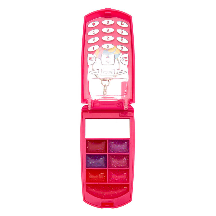 Candy Collection Bling Flip Phone Lip Gloss Set - Pink,