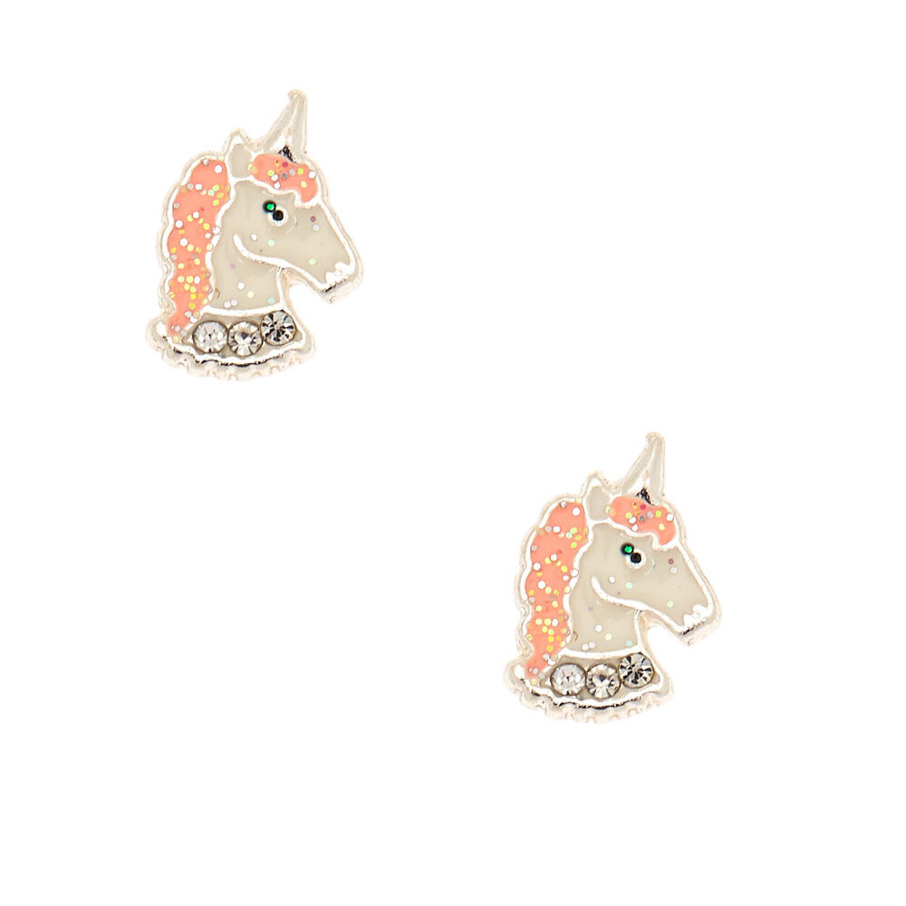 Unicorn Magnetic Stud Earrings