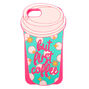 But First Coffee Silicone Phone Case - Fits iPhone 6/7/8/SE,