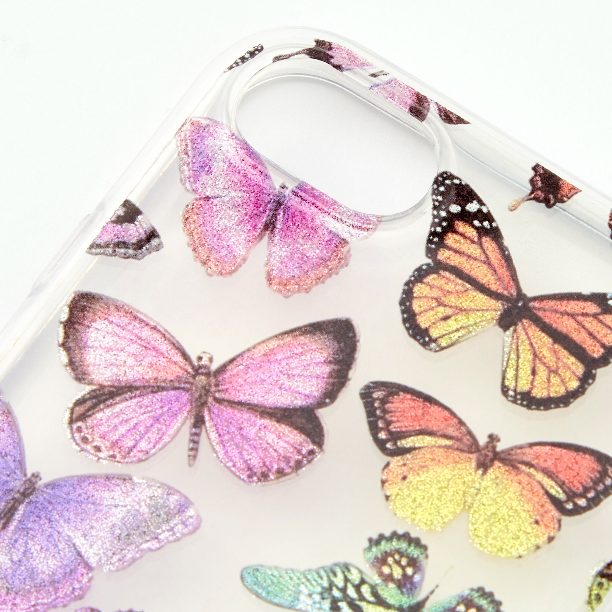 Colourful Butterfly Protective Phone Case - Fits iPhone® 6/7/8/SE,