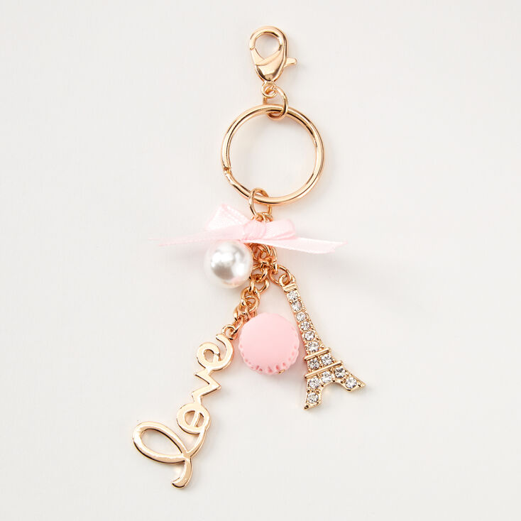 Claire's Porte-clés Love Paris - Rose