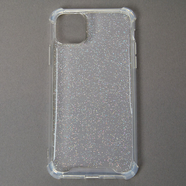 Clear Glitter Protective Phone Case - Fits iPhone&reg; 11,