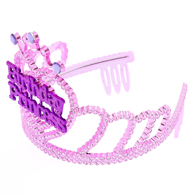 Diad&egrave;me rose &laquo;&nbsp;Birthday Princess&nbsp;&raquo; du Claire&#39;s&nbsp;Club,