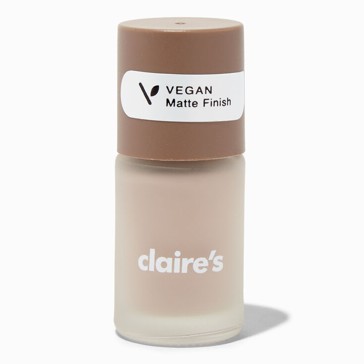 Vegan Matte Effect Nail Polish - Nude,