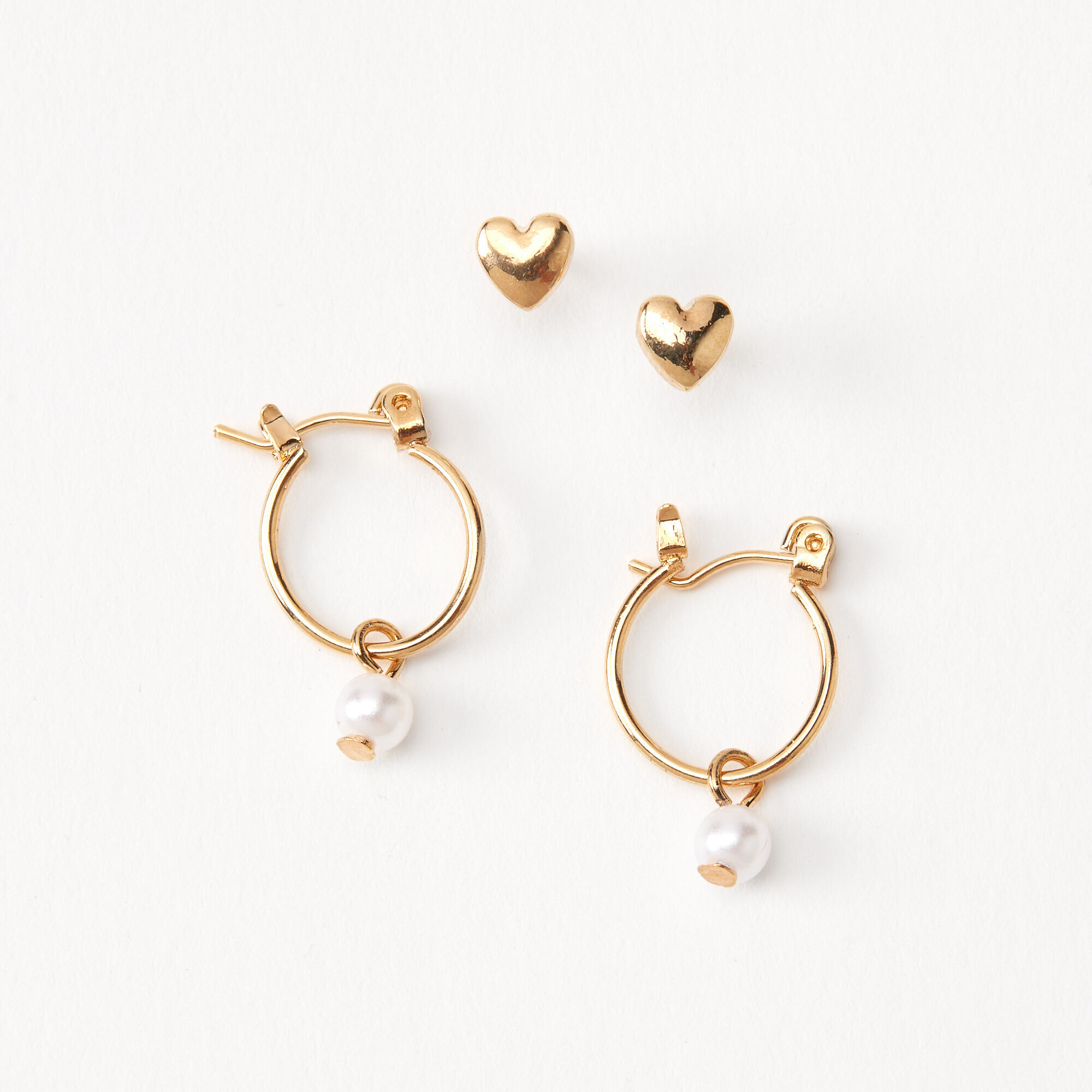 【すぐにお届け！】AMBUSH PEARL HEART STUD PIERCE Heart Stud Pierce | Exquisite Pearls