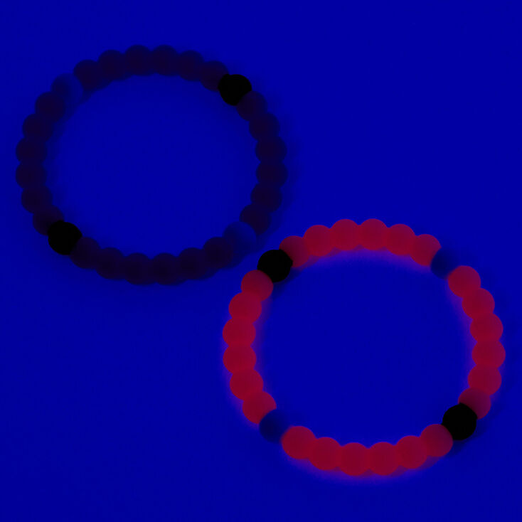 Sun &amp; Moon Fortune Stretch Bracelets - 2 Pack,