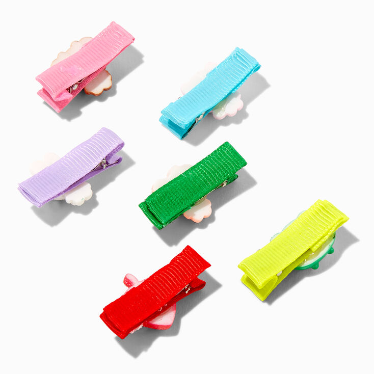 Claire&#39;s Club Critters Bow Hair Clips - 6 Pack,