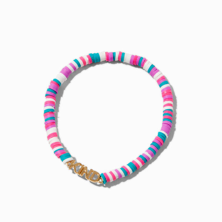 Claire&#39;s Club &quot;Kind&quot; Jewel Tone Beaded Jewellery Set - 2 Pack,
