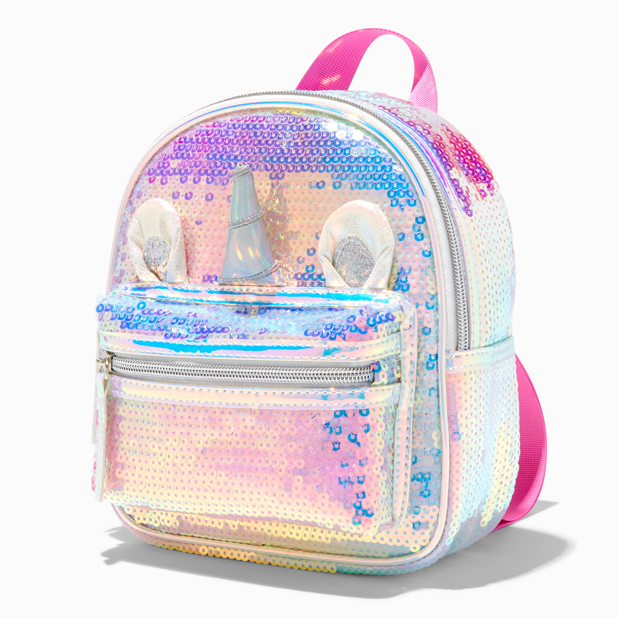 View Claires Club Sequin Unicorn Mini Backpack information