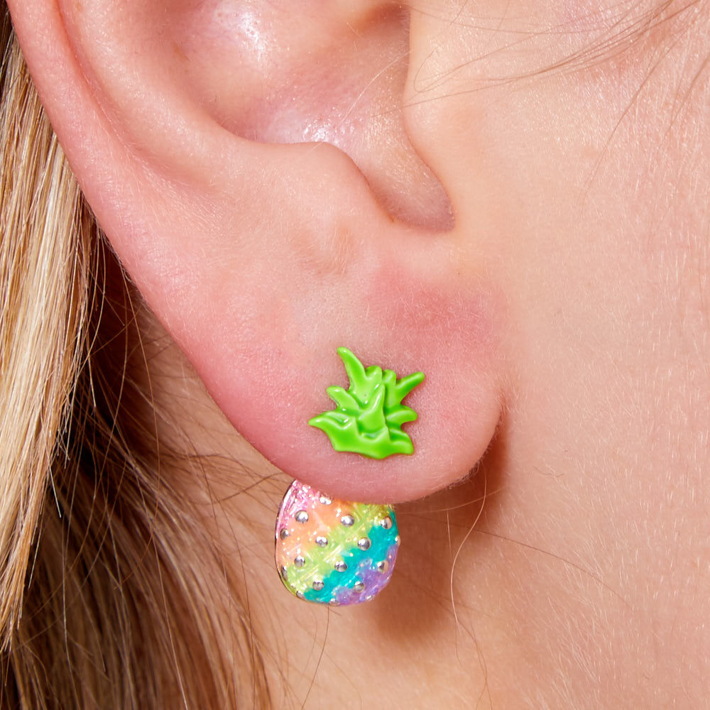 Rainbow Pineapple Ear Jackets,