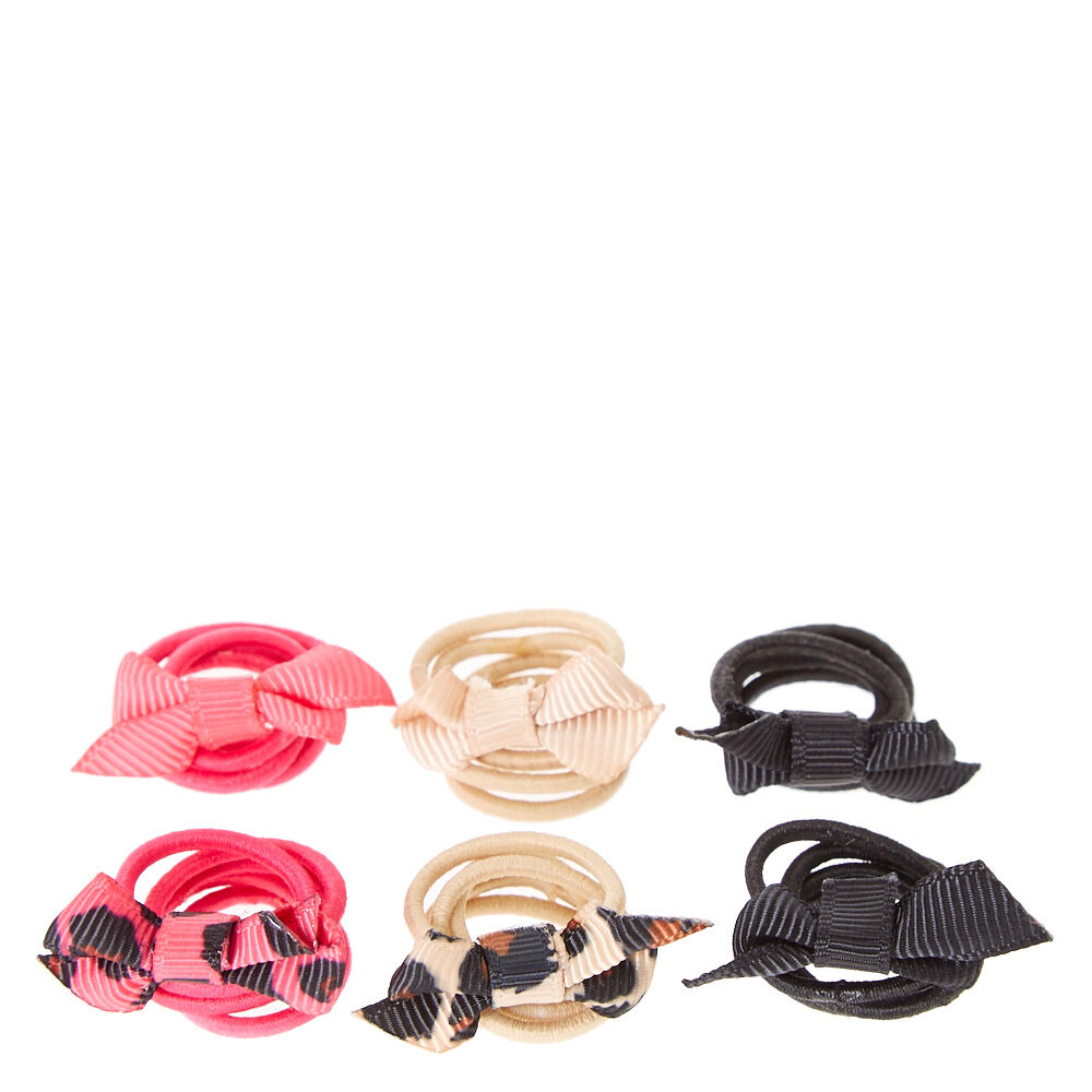 Kids Cat's Meow Bow Hair Ties,