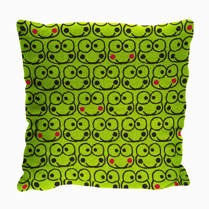 Keroppi&reg; Froggy Double Sided Jacquard Pillow &#40;ds&#41;,