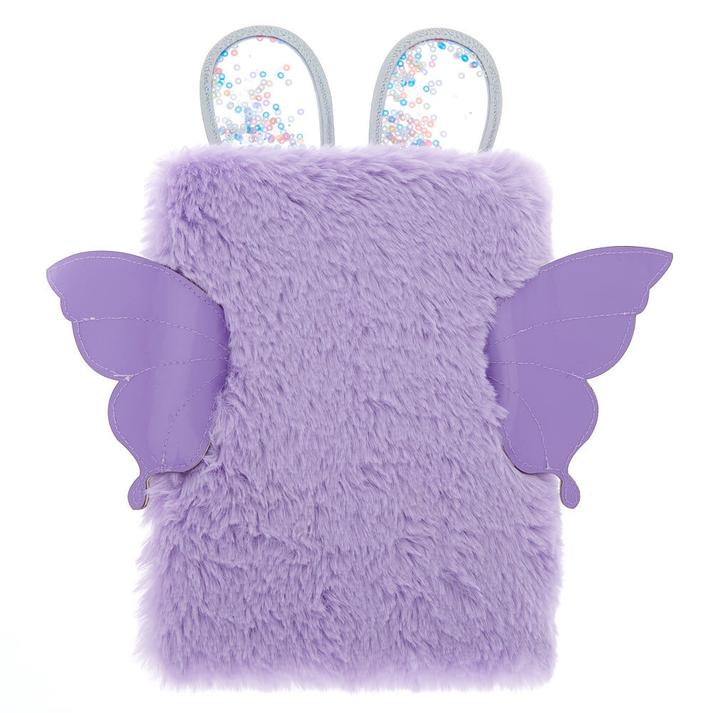Bella the Bunny Soft Lock Notebook - Lilac,