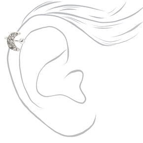 Silver Celestial Embellished Ear Cuffs - 3 Pack,
