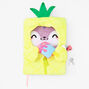 Pineapple Hoodie Chipmunk Lock Diary,