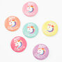 Claire&#39;s Club Happy Birthday Unicorn Buttons - 6 Pack,
