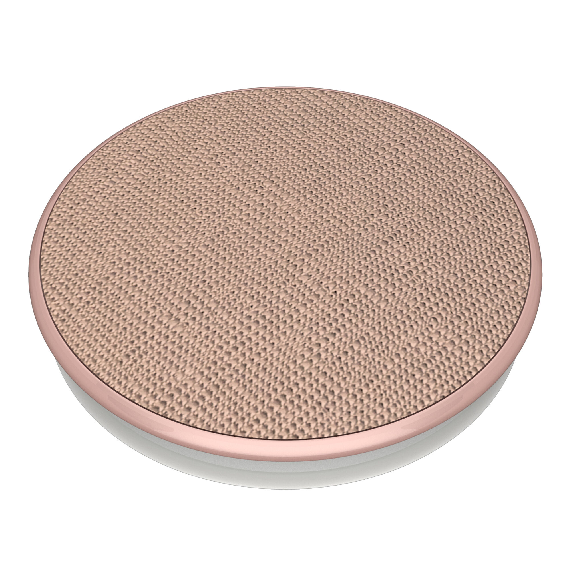 PopSockets Swappable PopGrip - Rose Gold Saffiano,
