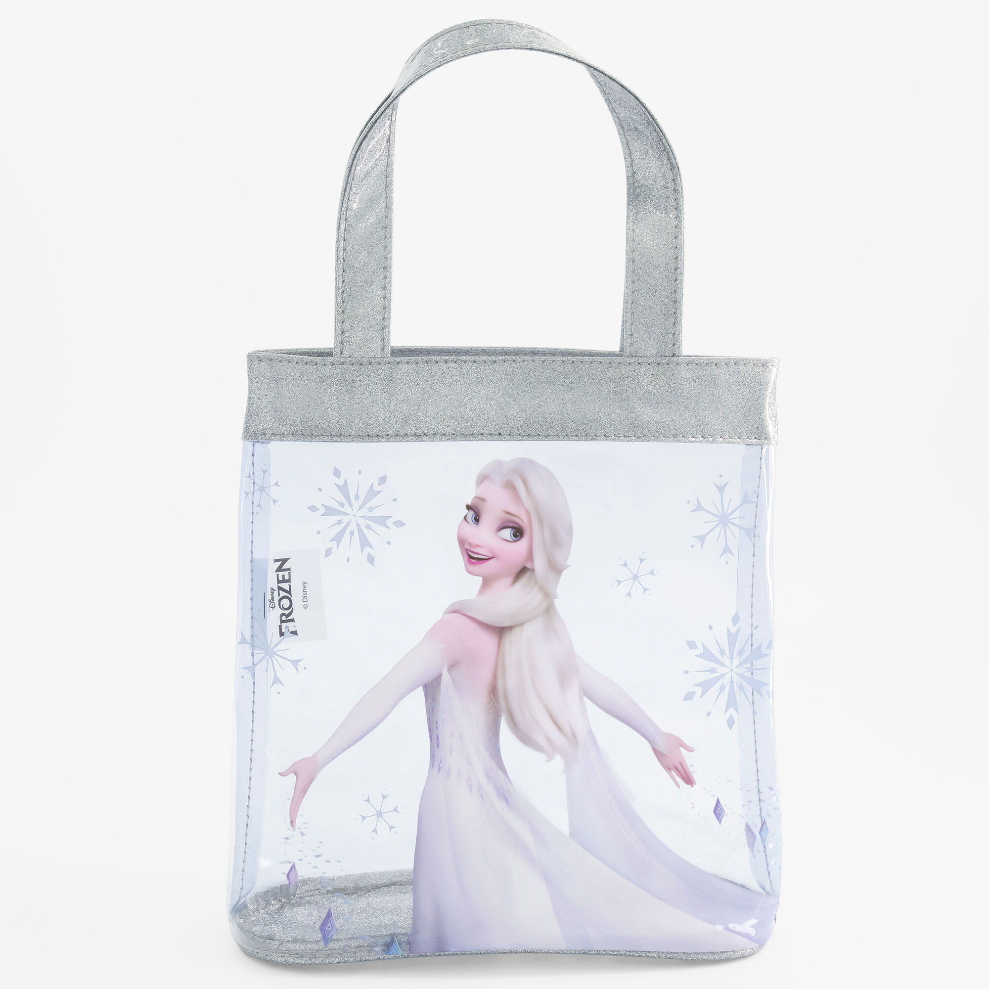 Claire's Sac cabas Elsa La Reine des Neiges ©Disney - Couleur argentée