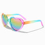 Claire&#39;s Club Rainbow Heart Sunglasses,