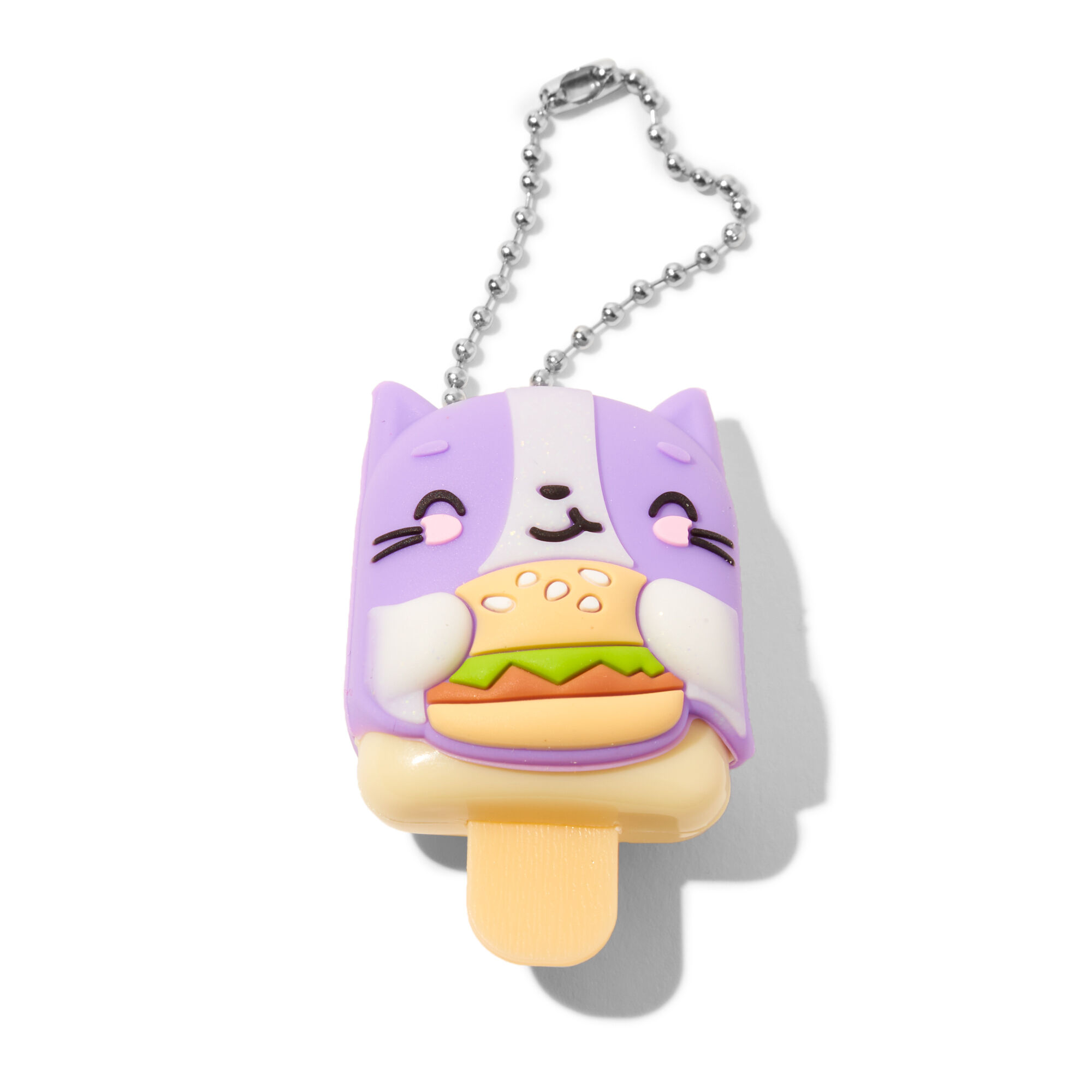 Pucker Pops® Cat Cheeseburger Lip Gloss - Vanilla Ice Cream,
