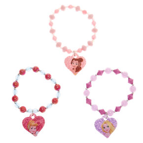 &copy;Disney Princess Charm Stretch Bracelets- Pink, 3 pack,