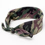 Bandeau bandana camouflage - Vert,