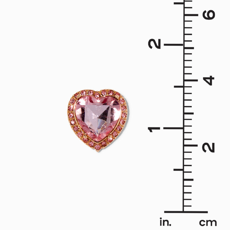 Mean Girls&trade; x Claire&#39;s Pink Heart Stud Earrings,
