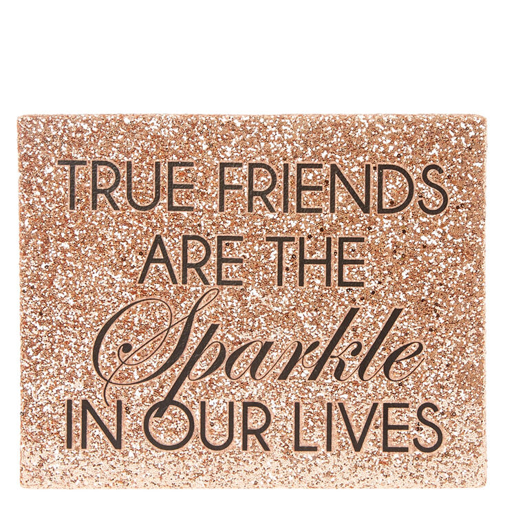 True Friends Rose Gold Wall Art