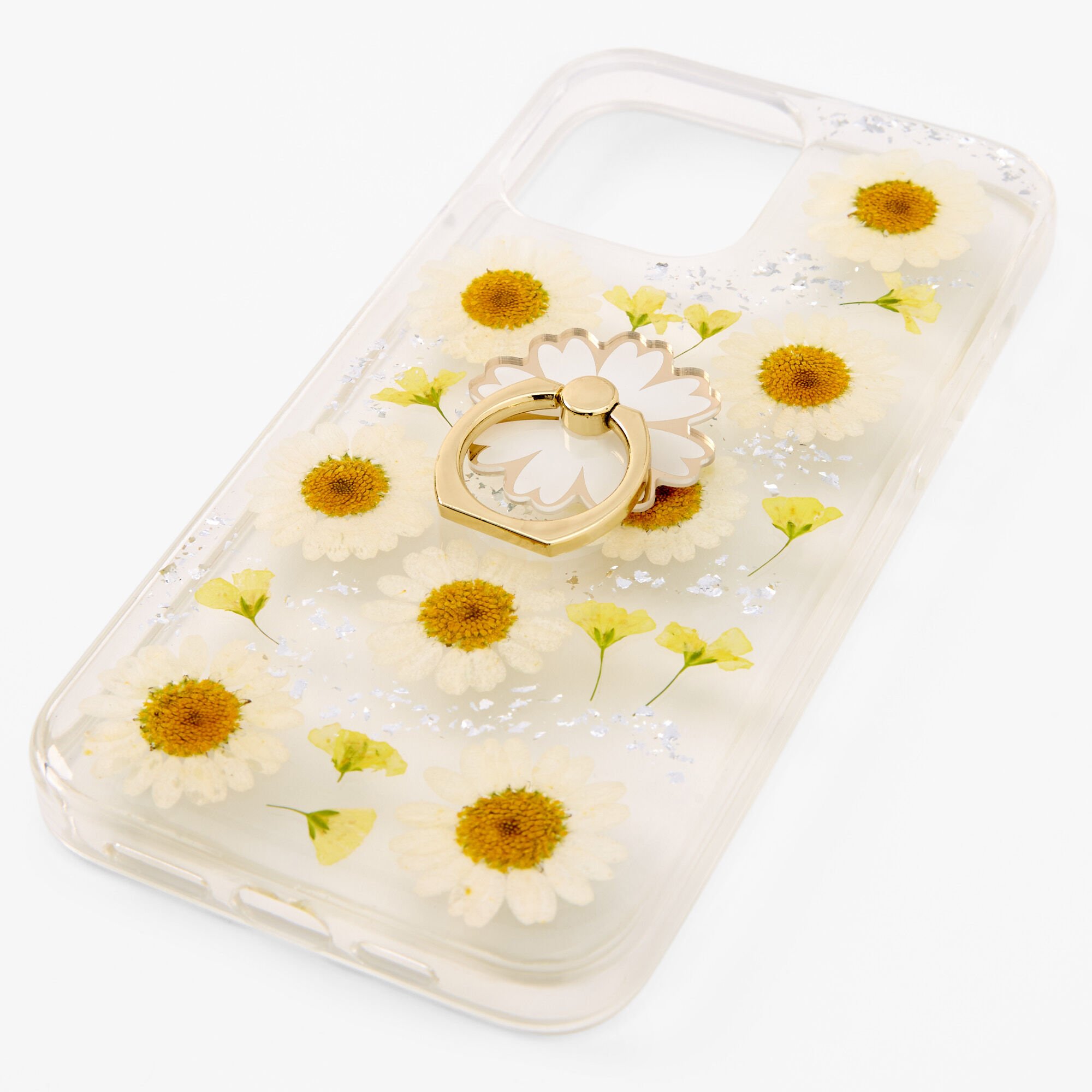 Daisy Ring Holder Protective Phone Case - Fits iPhone® 13 Pro Max,