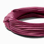 Lavender Pleated Knotted Headband,