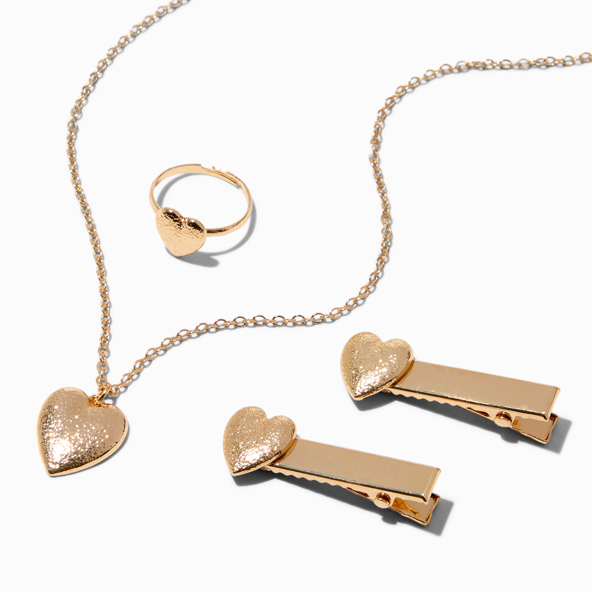 Claire's heart necklace best sale