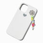 Happy Face Beaded Phone Ring Stand,