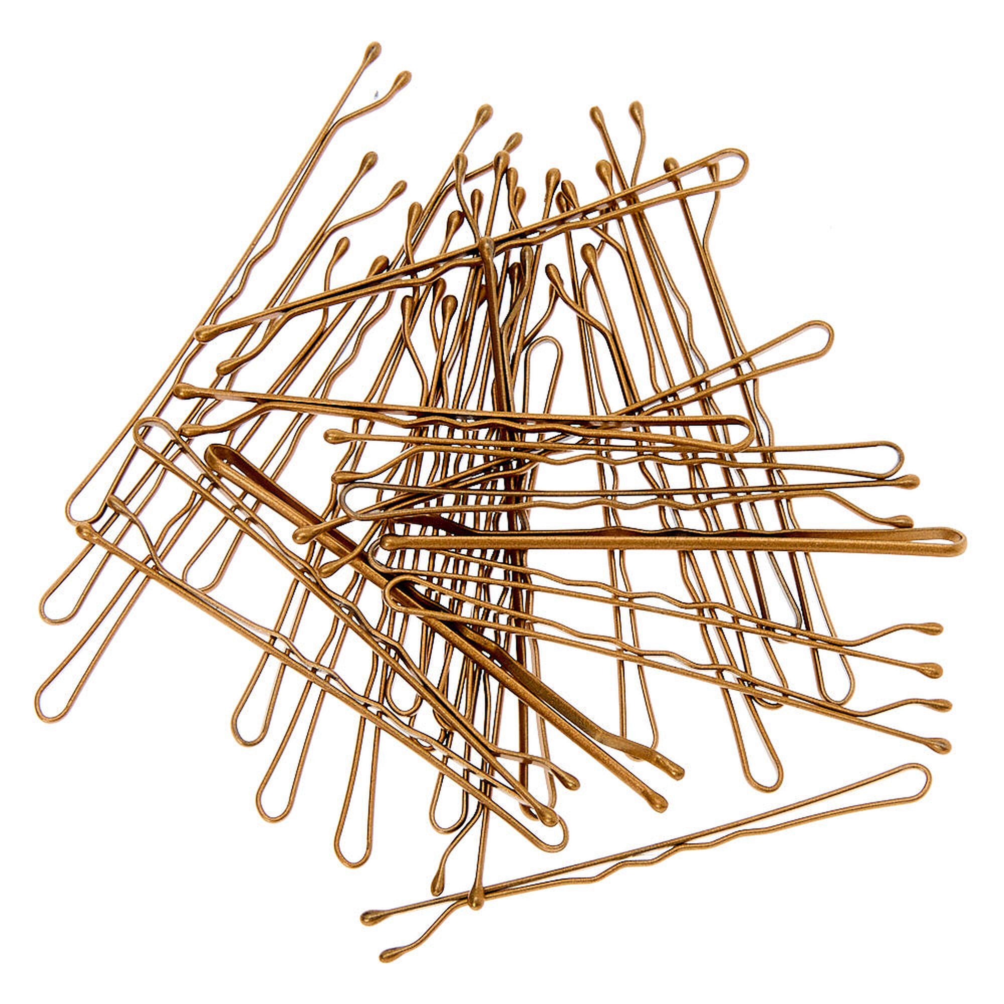 Large Bobby Pins Blonde, 30 Pack Claire's US
