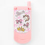 Lot de gloss dans un portable &agrave; clapet bling bling princesse,