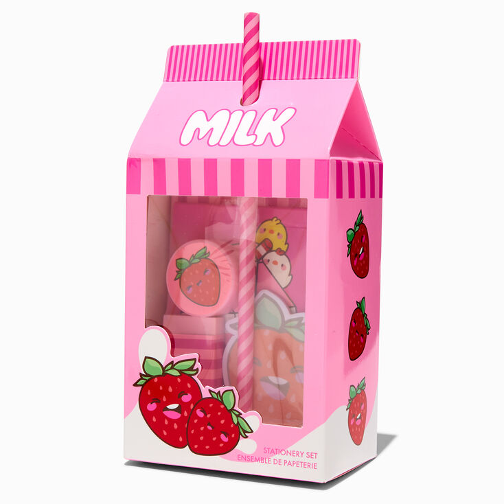 Strawberry Milk Stationery Set,