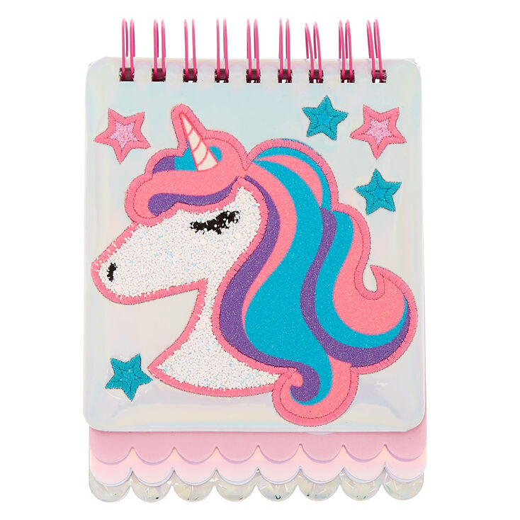 Miss Glitter The Unicorn Layered Notebook Claire S