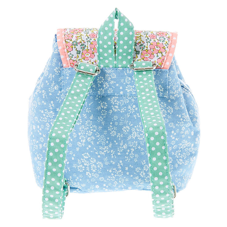 Mini sac &agrave; dos floral &agrave; pois pour enfants,