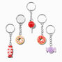 Best Friends Glitter Candy Keyrings - 5 Pack,