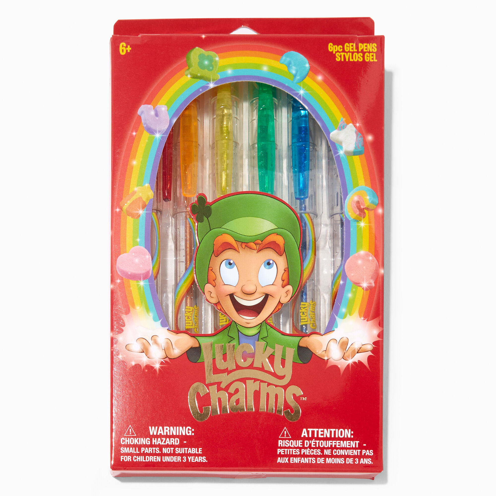 Lucky Charms™ Rainbow Gel Pen Set - 6 Pack,