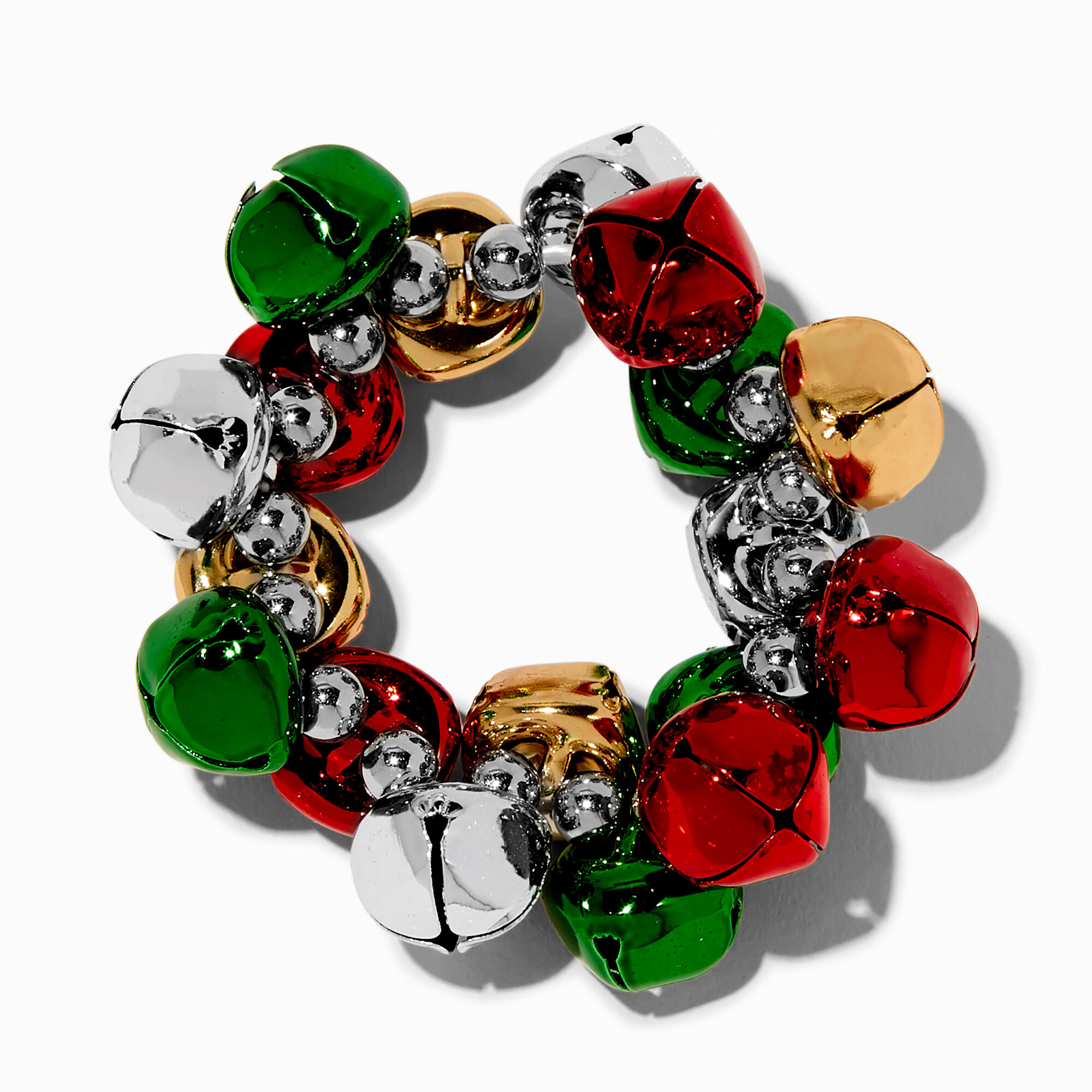 Christmas Bells Stretch Bracelet Claire s US