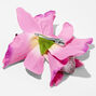 Pink Orchid Flower Hair Clip,