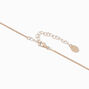 Gold-tone Butterfly Birthstone Pendant Necklace - May,
